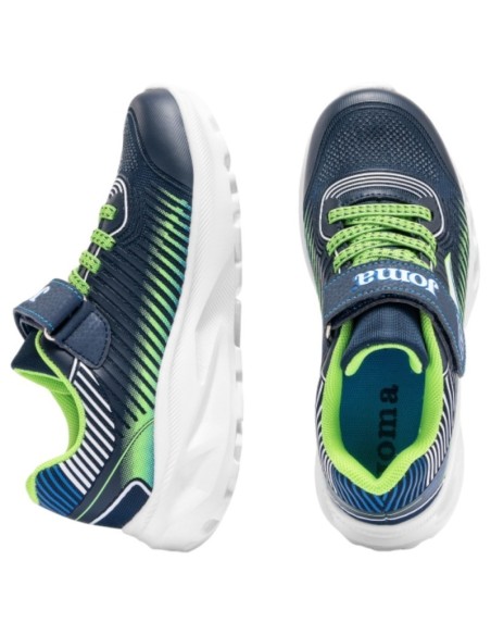 Zapatillas Deportivas con Luces Niño Joma Aquiles 2603 Marino Ligeros-JAQUIS2603V