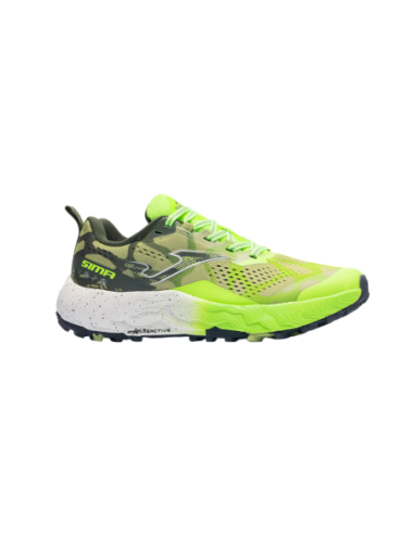 Zapatillas Trail Hombre Joma Sima 26 Verde Flúor Resistentes-TKSIMS2615