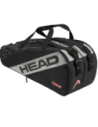 Raquetero de Tenis Head Talla L Negro/Gris-262214
