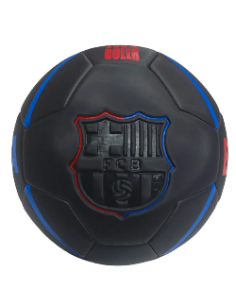 Balón FC Barcelona negro talla 5 | Diseño exclusivo 2