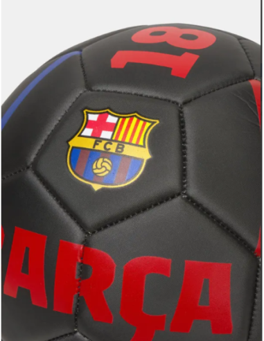 Balón FC Barcelona negro talla 5 | Diseño exclusivo