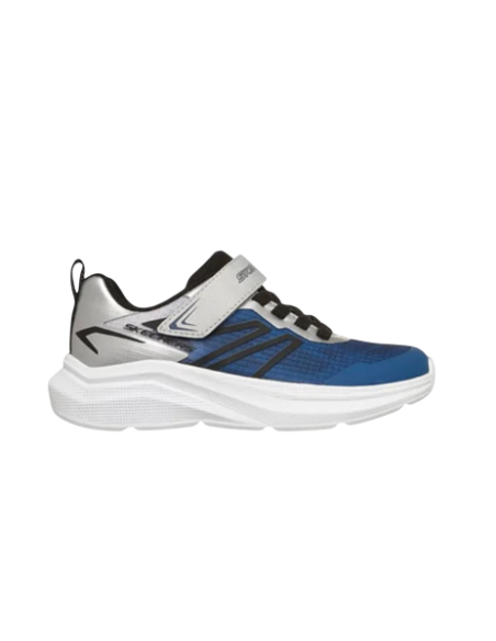 Zapatillas Deportivas Niños Skechers Microspec Velocity Marino/Gris Ligeras-404125L/NVSL