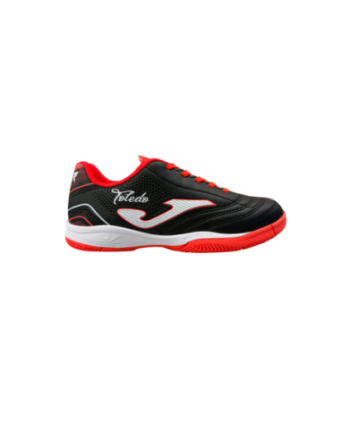 Joma Toledo JR 2601 Negro/Rojo | Fútbol sala
