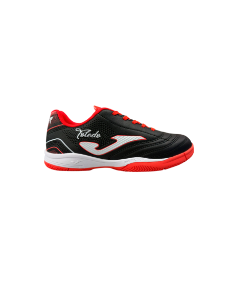 Joma Toledo JR 2601 Negro/Rojo | Fútbol sala