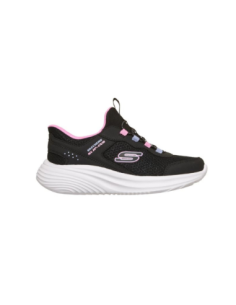 Zapatilla Deportiva Niña Skechers Bounder Pro Negra Slip-ins 303690L/BLK