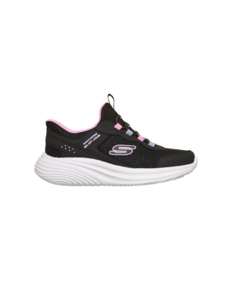 Zapatilla Deportiva Niña Skechers Bounder Pro Negra Slip-ins 303690L/BLK