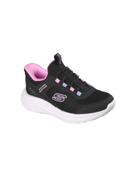 Zapatilla Deportiva Niña Skechers Bounder Pro Negra Slip-ins 303690L/BLK