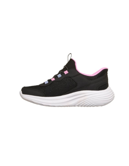 Zapatilla Deportiva Niña Skechers Bounder Pro Negra Slip-ins 303690L/BLK