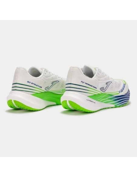 Zapatillas Running Unisex Joma Blancas Verdes y Azules Ligeras- RR200S2602