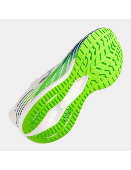 Zapatillas Running Unisex Joma Blancas Verdes y Azules Ligeras- RR200S2602