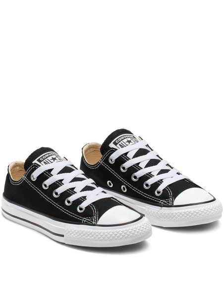 Converse C. Taylor All Star Youth Ox Zapatillas Unisex Niños Negro