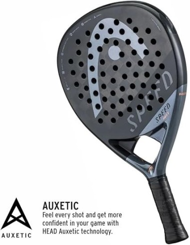 Pala Pádel Head Speed Pro X 2023 Negra y Gris Oscuro Ligera- 221043