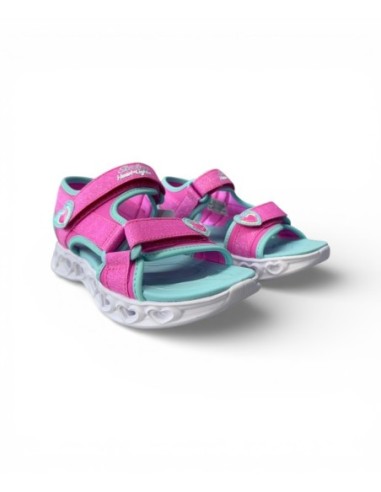 Sandalias niña Skechers Heart Lights | Cómodas y frescas