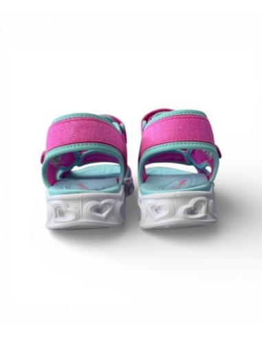 Sandalias niña Skechers Heart Lights | Cómodas y frescas