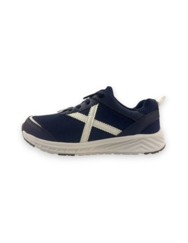 Zapatillas Casual Niño Munich Fun Kid Cómodas Azul Marino- 1330003
