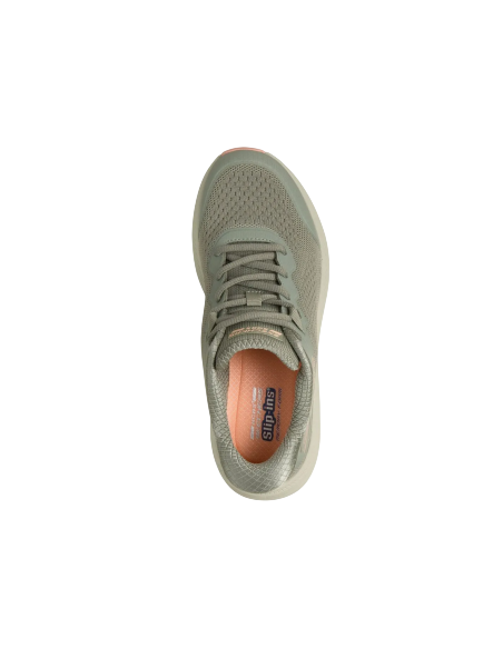 Zapatillas Deportivas Mujer Skechers Too Essential Verde Ligero-117756/OLV