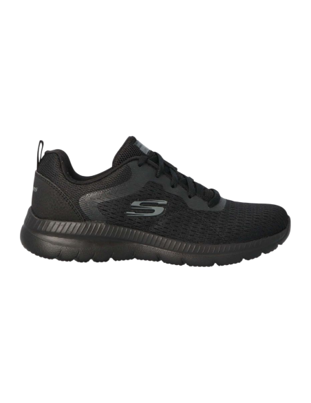 Zapatillas Deportivas Mujer Skechers Quick Path Negro Ligero-12607/BBK