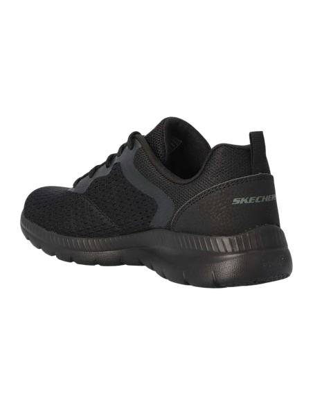 Zapatillas Deportivas Mujer Skechers Quick Path Negro Ligero-12607/BBK