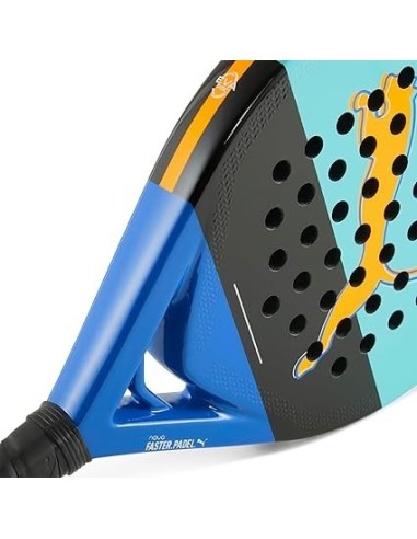 Pala Pádel Unisex Puma Nova Court Azul Naranja Negra- 049050-01
