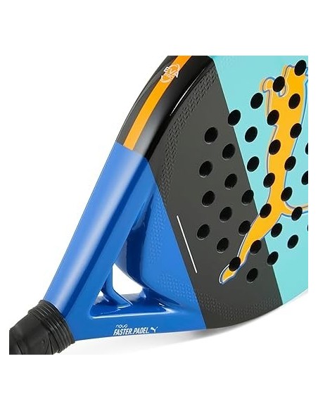 Pala Pádel Unisex Puma Nova Court Azul Naranja Negra- 049050-01