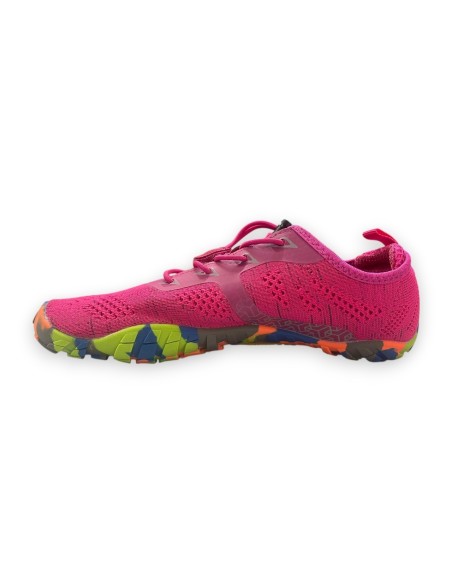 Zapatillas Deportivas Barefooot Mujer Saguaro Smart I Rosa Resistentes-XZA0117RO