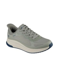 Skechers 118423-OLV ? Zapatillas Comodas Slip-On Color Oliva ? 2