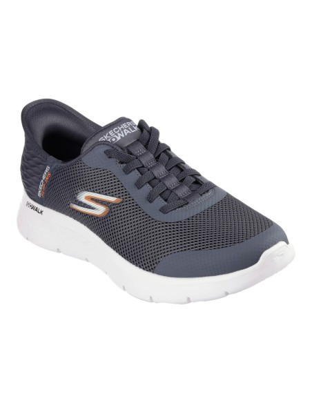 Skechers 216324 GRY Hombre ? Zapatillas Cómodas Gris