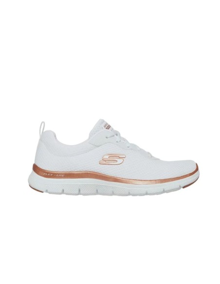 Zapatillas Deportivas Mujer Skechers Graceful-Get Connected Blancas Cómodas- 12615/WTRG