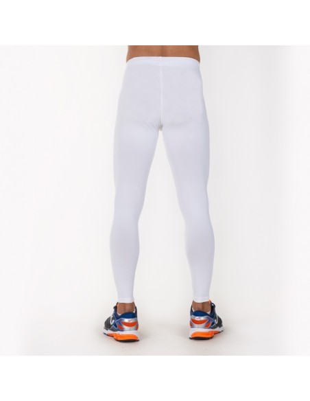 Pantalón blanco elástico para frontenis tipo malla de Joma