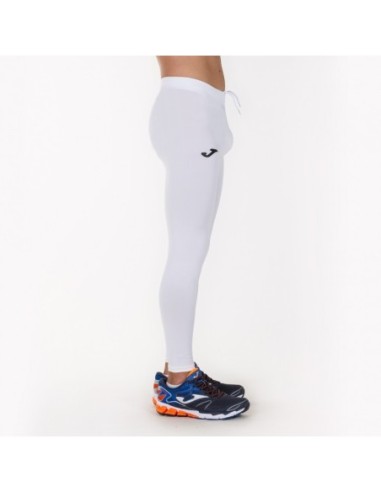 Pantalón blanco elástico para frontenis tipo malla de Joma
