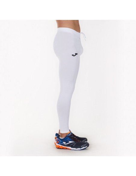 Pantalón blanco elástico para frontenis tipo malla de Joma