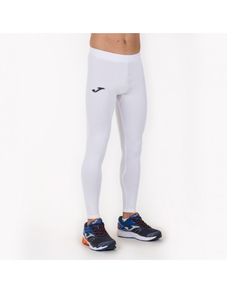 Pantalón blanco elástico para frontenis tipo malla de Joma
