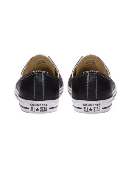 Zapatillas Converse All Star bajas de Cuero Negro|Comprar converse Chuck taylor