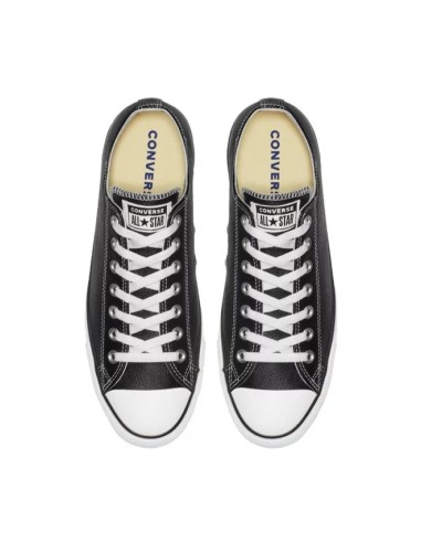 Zapatillas Converse All Star bajas de Cuero Negro|Comprar converse Chuck taylor