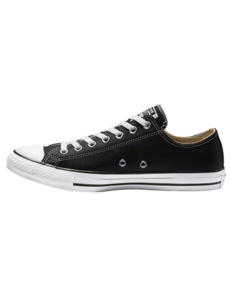 Zapatillas Converse All Star bajas de Cuero Negro|Comprar converse Chuck taylor