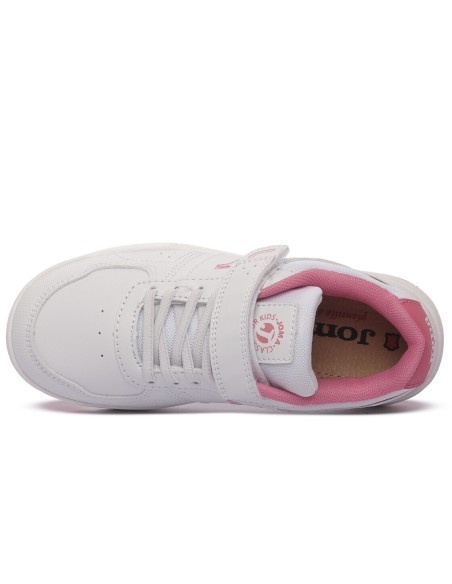 Zapatillas Casual Niña Joma W.Harvard JR Blanco y Rosa-WHARW2513V