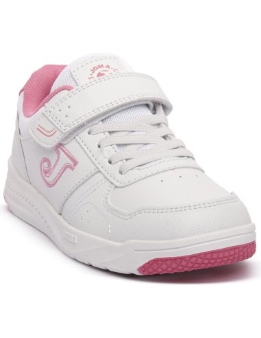 Zapatillas Casual Niña Joma W.Harvard JR Blanco y Rosa-WHARW2513V