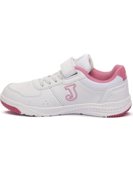 Zapatillas Casual Niña Joma W.Harvard JR Blanco y Rosa-WHARW2513V