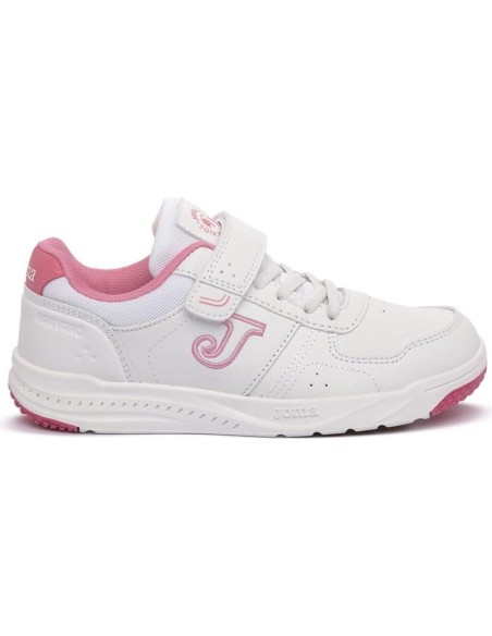 Zapatillas Casual Niña Joma W.Harvard JR Blanco y Rosa-WHARW2513V