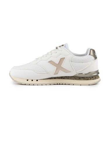 Zapatillas Casual Mujer Munich BE-4118 Blanco Comodas-4150247
