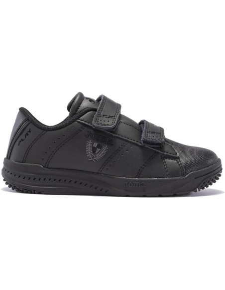 Zapatillas Deportivas Niños Joma Play Jr 2101 Negro Resistentes-WPLAYW2101V