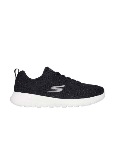 Zapatillas Deportivas Mujer Skechers Go Walk Joy Violet Negro Comodas-124640/BKRG