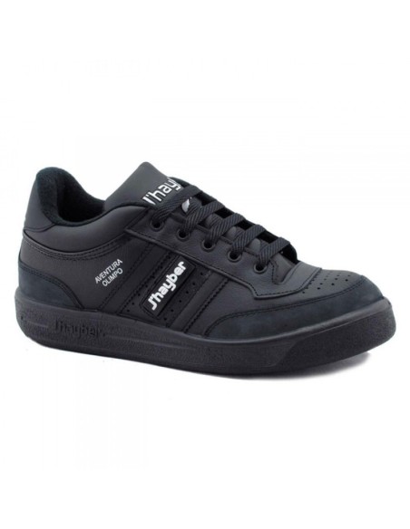 Zapatillas J'Hayber Av. Olimpo Negro Ad. Blanco-65638-891