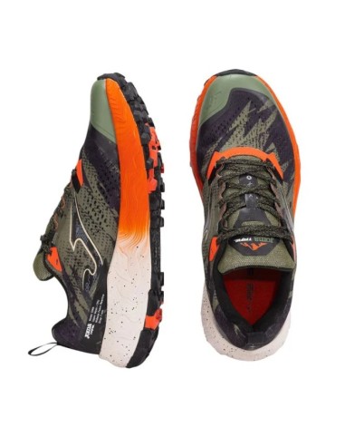 Zapatillas Trail Hombre Joma Sima 2523 Verde Resistentes-TKSIMW2523