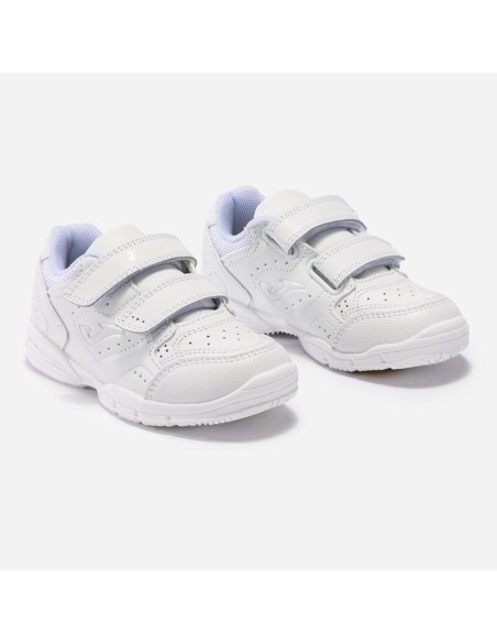 Zapatillas Deportivas Niños Joma School JR 2102 Blanco Resistentes-WSCHOW2102V