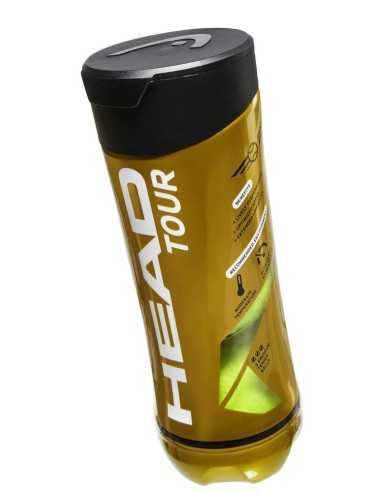 Pelotas Tenis Head Tour - bote de 3 pelotas