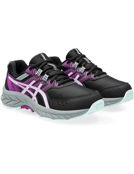 Asics 1014A276 006 Pre Venture 9 GS - zapatillas deportivas niño negro
