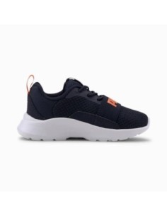 Puma Wired AC Inf - zapatillas casual niño rojo