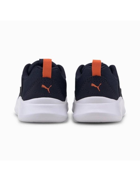 Puma Wired AC Inf - zapatillas casual niño rojo