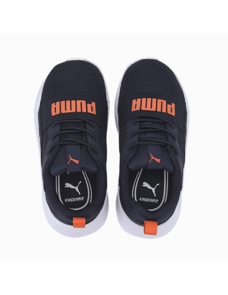 Puma Wired AC Inf - zapatillas casual niño rojo